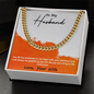 Cuban Link Necklace for Husband – Silver & 14K Gold, Unisex Couples Chain, Husband & Wife Jewelry Gift, Couples Cuban Link Necklace