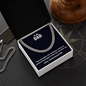 Dad Cuban Chain Necklace – Premium 14K Gold & Silver Plated, Unisex Jewelry for Father's Day, Anniversary, or Meaningful Dad Gifts