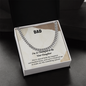 Cuban Link Chain Necklace for Dad – Silver and 14K Gold Plated, Stylish Stainless Steel Jewelry Gift for Father's Day, Birthday, Anniversary or Christmas