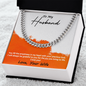 Cuban Link Necklace for Husband – Silver & 14K Gold, Unisex Couples Chain, Husband & Wife Jewelry Gift, Couples Cuban Link Necklace