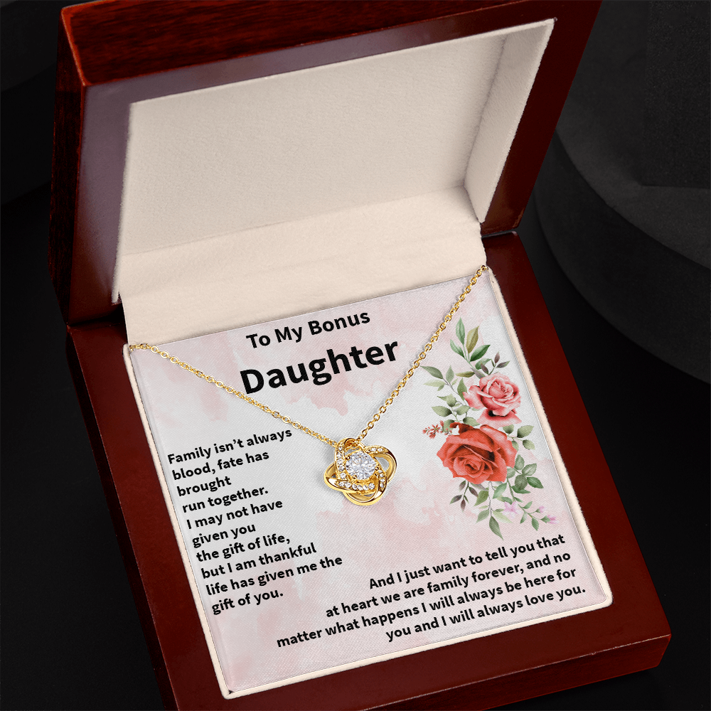 Necklaces for Women Gifts for Mom Birthday Gifts for Women Love Knot Necklace Daughter Sister Friend Gifts Jewelry