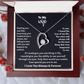 Jewelry To My Wife - The Best Thing That Ever Happened To Me, Forever Love Necklace, Gift for Her, Romantic Christmas Birthday Valentine Gift