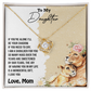 To My Daughter If You're Alone, I'll Be Your Shadow A Mother's Promise of Love Forever Best gift For Daughter