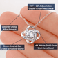 To My Daughter - Life is Filled with Hard Time and Good Times - Necklace