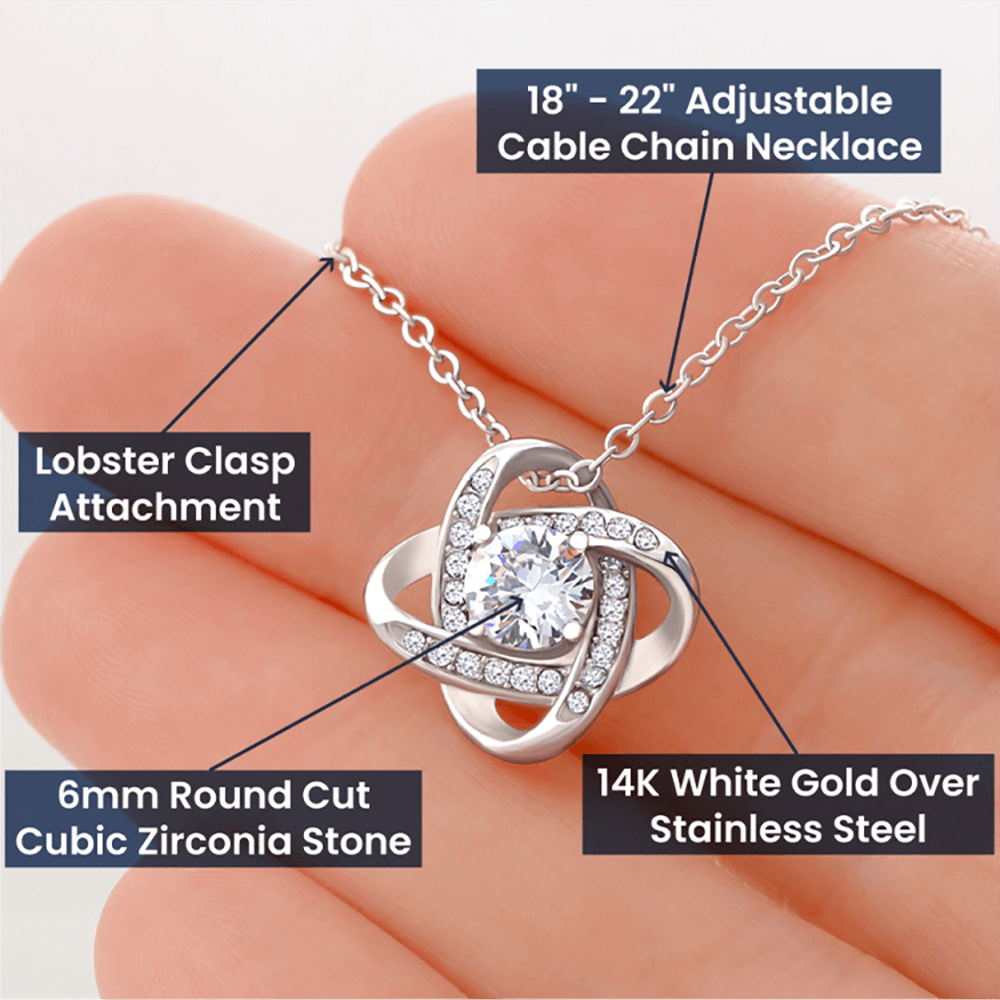 To My Daughter - Life is Filled with Hard Time and Good Times - Necklace