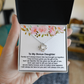 Bonus Daughter Gifts from Stepdad Stepmom With Heartfelt Message & Elegant Box - Jewelry Gifts For Stepdaughter, To My Bonus Daughter Necklace On Birthday Graduation