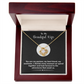 To My Wife – Love Knot Necklace  with Heartfelt Message: “You Are the Best Thing That Ever Happened to Me” – Romantic Jewelry Gift from Husband, Birthday Gift, Anniversary Gift