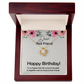 Birthday Gift For Best Friend, Love Knot Necklace Best Gift For Friend, Christmas Gift for best friend