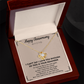 Love Knot Necklace for Anniversary – 'To My Soulmate' Timeless Gift for Wife, Husband, or Couple – Sterling Silver or Gold Forever Knot Pendant Symbolizing Your Unbreakable Bond – Engravable Romantic Jewelry with Heartfelt Message Card