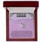 Beauriful Gift For Mother of The Groom, Amazing Gift for Groom, Love Knot Necklace Gift , Wedding Gift