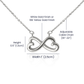 To My Daughter Never Forget I love you, Mom - Endless Love necklace