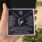 Jewelry To My Wife - The Best Thing That Ever Happened To Me, Forever Love Necklace, Gift for Her, Romantic Christmas Birthday Valentine Gift