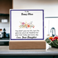 To My Bonus Mom - Beautiful Heartfelt Acrylic Gift from Stepdaughter - Appreciation Keepsake for Bonus Mother - Thank You for Loving Me Like Your Own - Mother's Day, Birthday, or Christmas Gift
