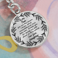 To My Mom Custom Circle Keychain – Personalized with Name & ‘Love You Always' – Thoughtful Gift for Mom's Birthday, Mother's Day or Christmas
