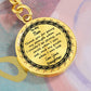 To My Mom Custom Circle Keychain – Engraved with Name & ‘Love You Forever' – Heartfelt Birthday, Mother's Day Gift – Personalized Stainless Steel Keyring