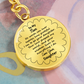 To My Mom Personalized Keychain – Circle Pendant with Engraved Initial & Special Date – Custom Gift for Christmas, Anniversary – Forever Keepsake