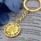 To My Mom Custom Circle Keychain – Personalized with Name & ‘Love You Always' – Thoughtful Gift for Mom's Birthday, Mother's Day or Christmas